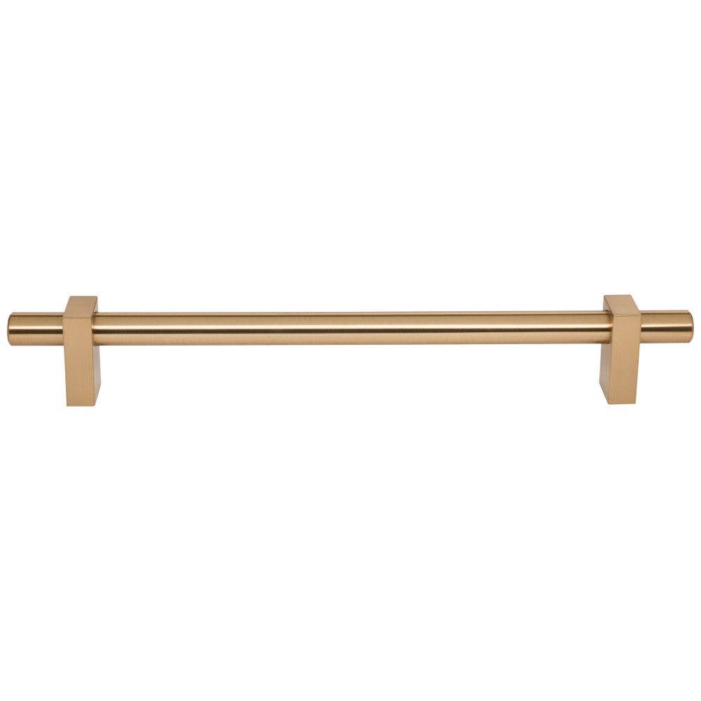 96 mm Center-to-Center Satin Nickel Larkin Cabinet Bar Pull