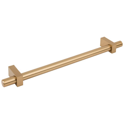 96 mm Center-to-Center Satin Nickel Larkin Cabinet Bar Pull