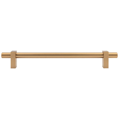 96 mm Center-to-Center Satin Nickel Larkin Cabinet Bar Pull