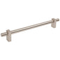 96 mm Center-to-Center Satin Nickel Larkin Cabinet Bar Pull