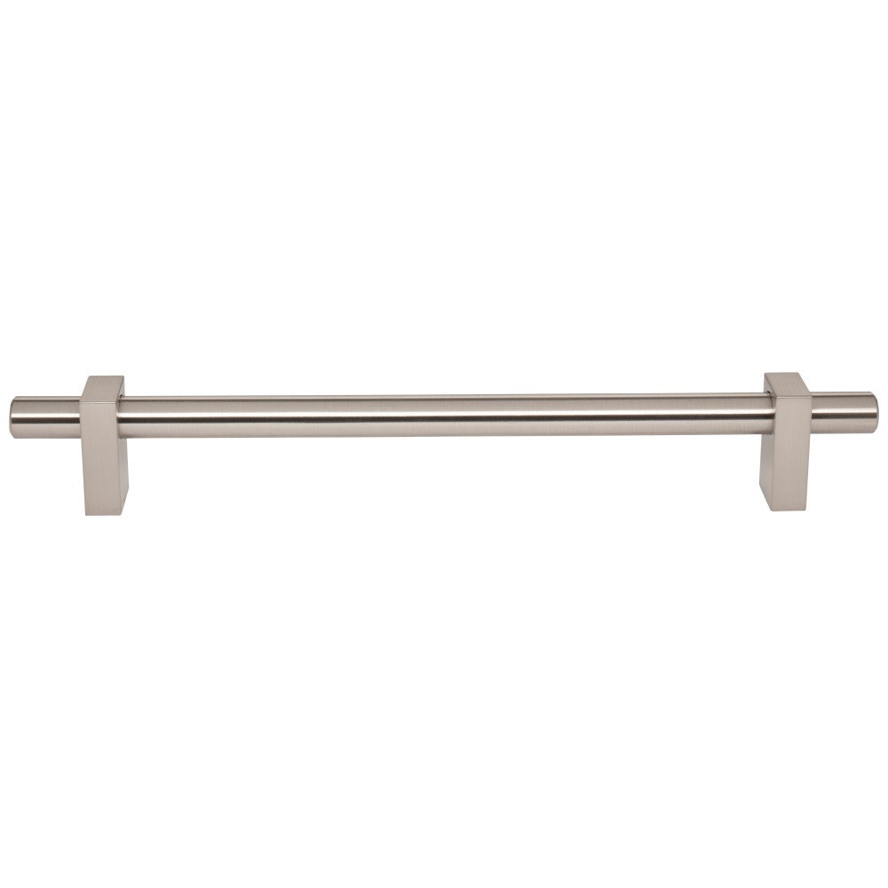 96 mm Center-to-Center Satin Nickel Larkin Cabinet Bar Pull