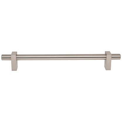 96 mm Center-to-Center Satin Nickel Larkin Cabinet Bar Pull