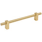96 mm Center-to-Center Satin Nickel Larkin Cabinet Bar Pull