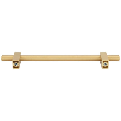 96 mm Center-to-Center Satin Nickel Larkin Cabinet Bar Pull