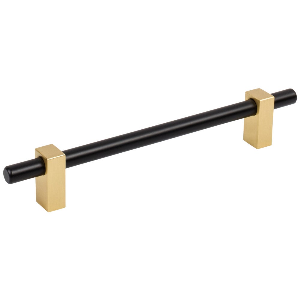 96 mm Center-to-Center Satin Nickel Larkin Cabinet Bar Pull