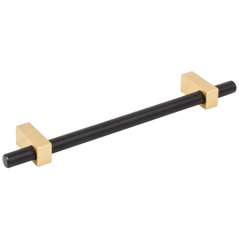 96 mm Center-to-Center Satin Nickel Larkin Cabinet Bar Pull