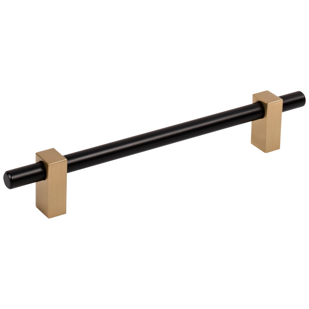 96 mm Center-to-Center Satin Nickel Larkin Cabinet Bar Pull