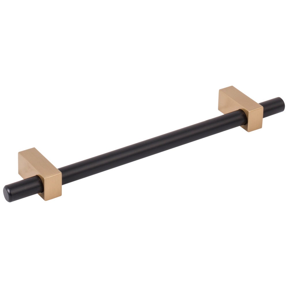 96 mm Center-to-Center Satin Nickel Larkin Cabinet Bar Pull