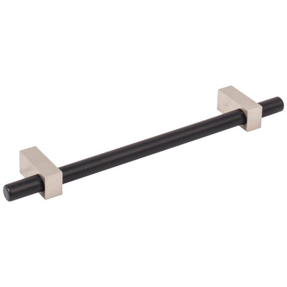 96 mm Center-to-Center Satin Nickel Larkin Cabinet Bar Pull
