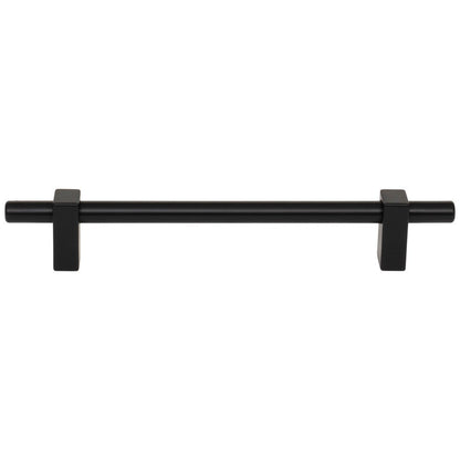 96 mm Center-to-Center Satin Nickel Larkin Cabinet Bar Pull