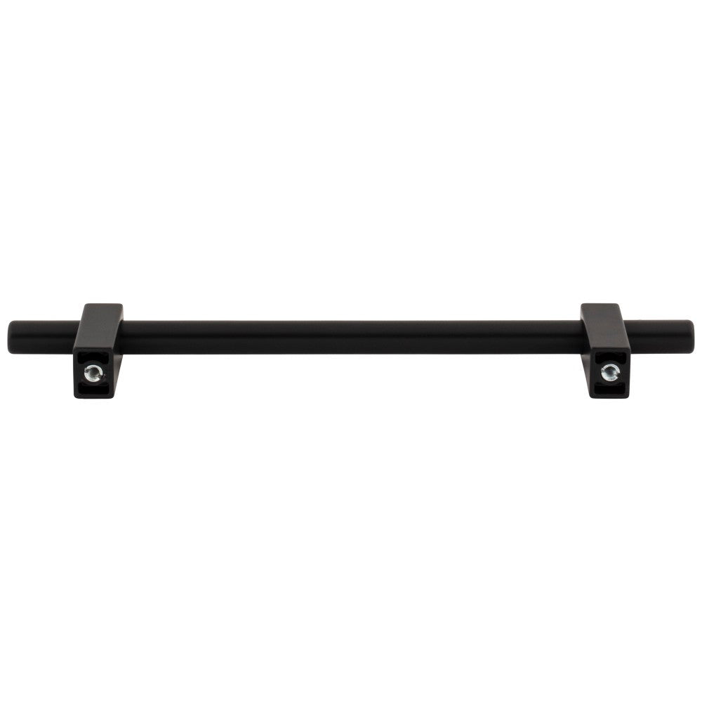 96 mm Center-to-Center Satin Nickel Larkin Cabinet Bar Pull