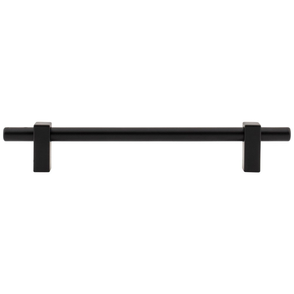 96 mm Center-to-Center Satin Nickel Larkin Cabinet Bar Pull