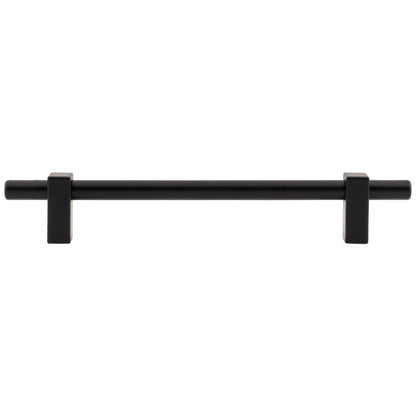 96 mm Center-to-Center Satin Nickel Larkin Cabinet Bar Pull