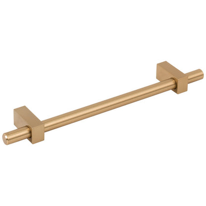 96 mm Center-to-Center Satin Nickel Larkin Cabinet Bar Pull