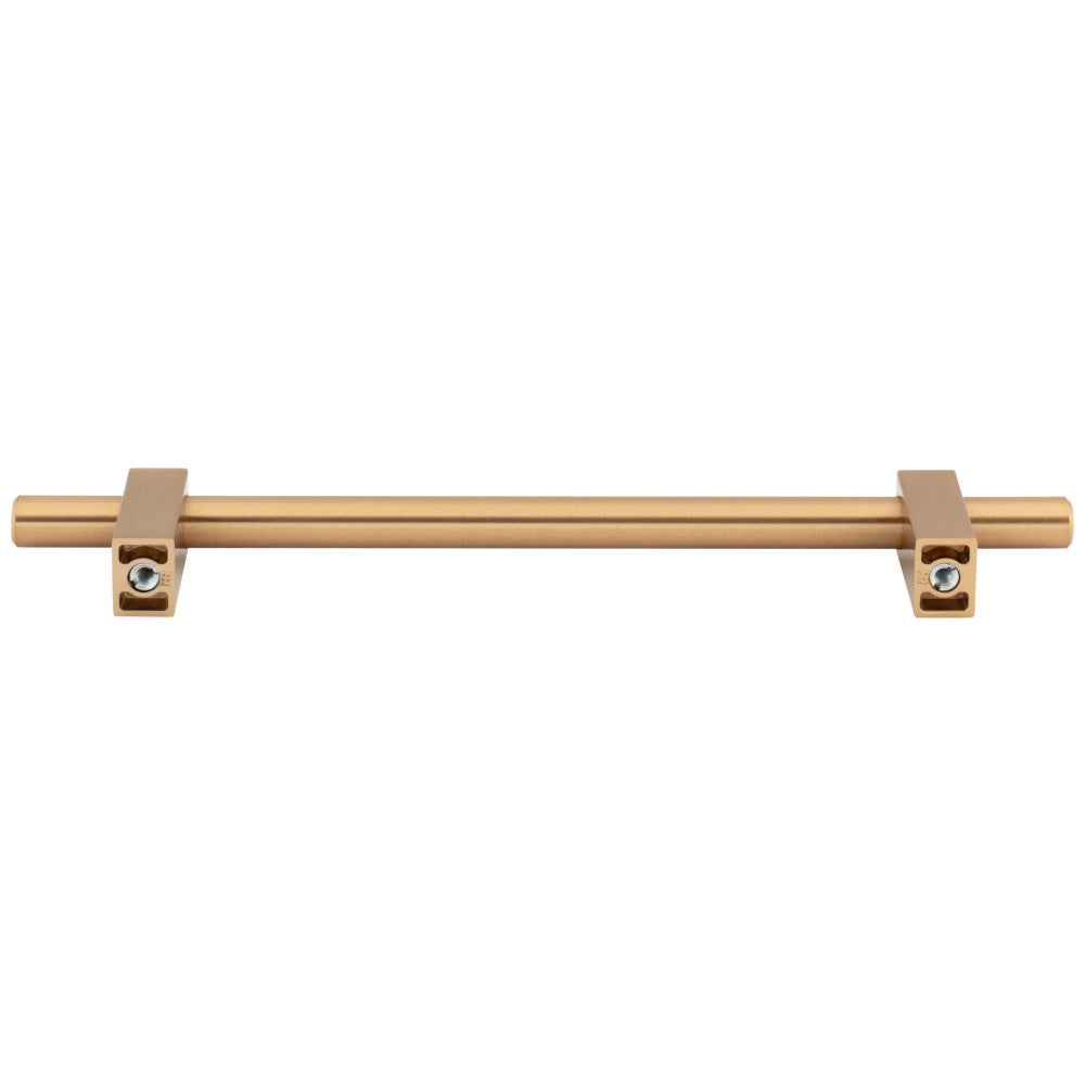 96 mm Center-to-Center Satin Nickel Larkin Cabinet Bar Pull