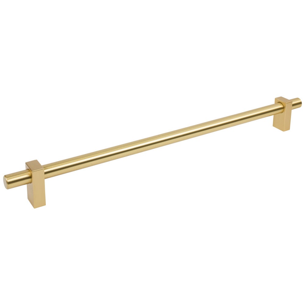 96 mm Center-to-Center Satin Nickel Larkin Cabinet Bar Pull