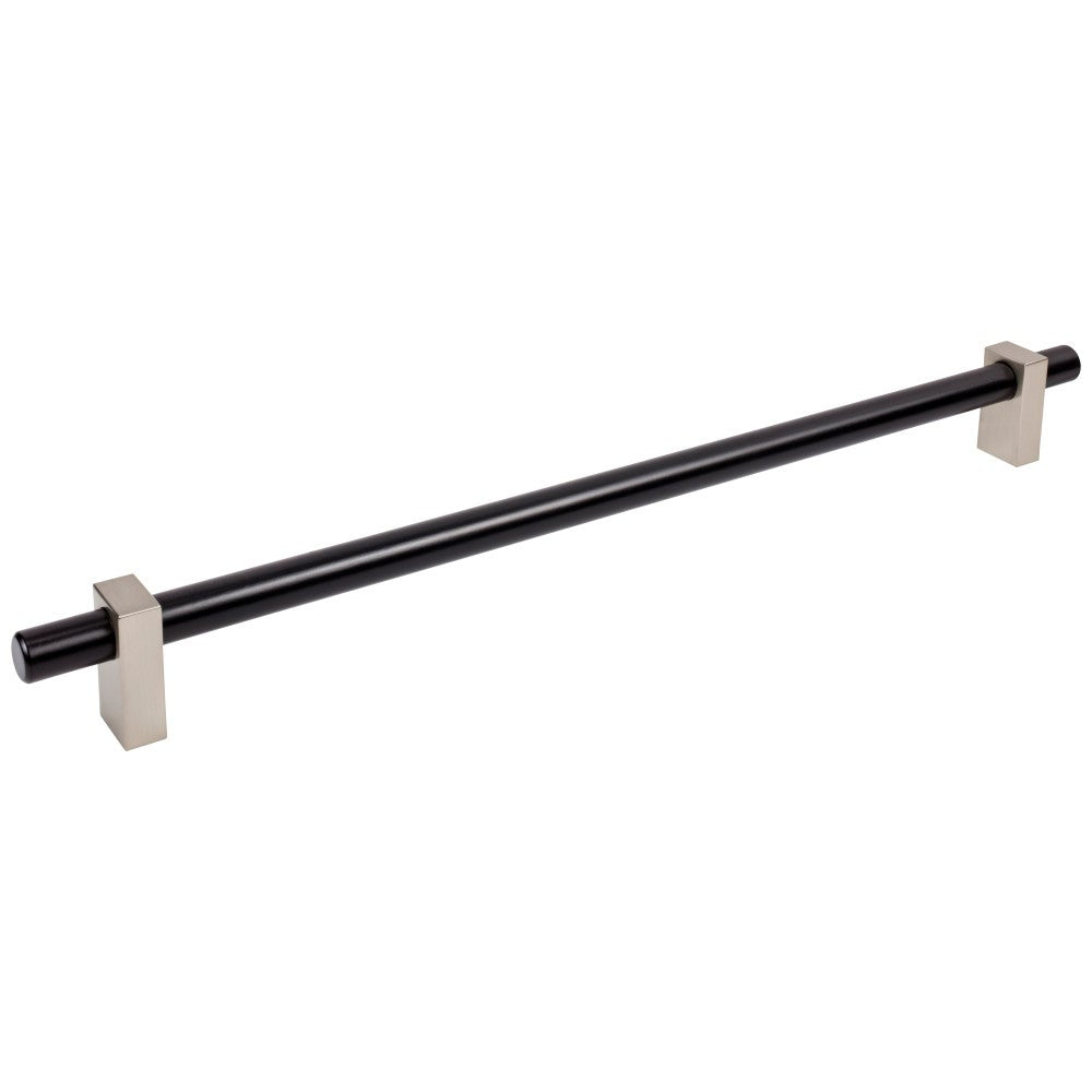 96 mm Center-to-Center Satin Nickel Larkin Cabinet Bar Pull