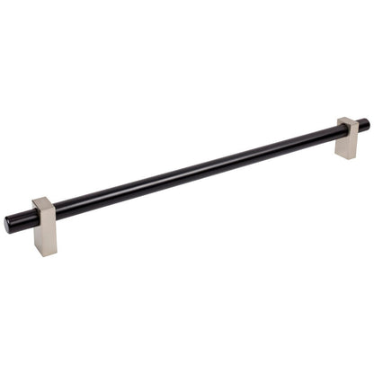 96 mm Center-to-Center Satin Nickel Larkin Cabinet Bar Pull
