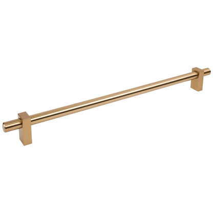 96 mm Center-to-Center Satin Nickel Larkin Cabinet Bar Pull