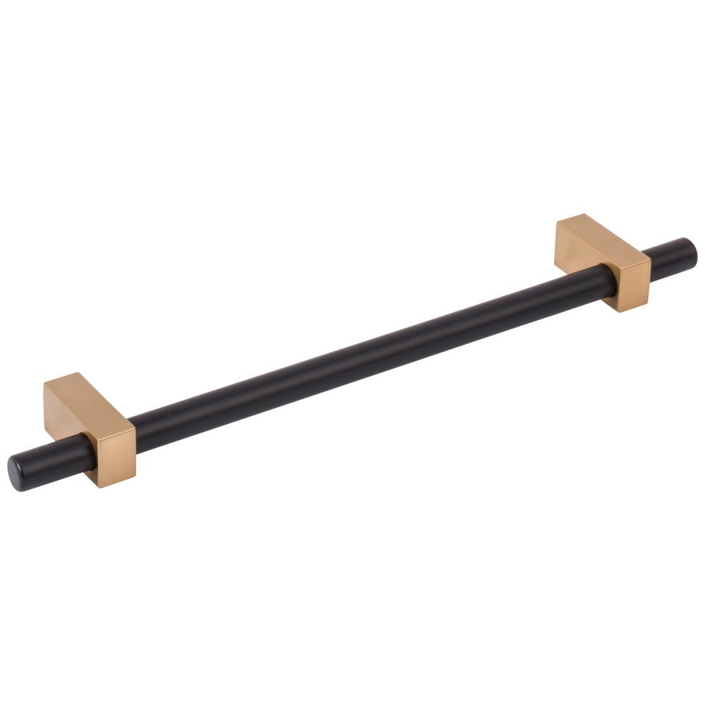 96 mm Center-to-Center Satin Nickel Larkin Cabinet Bar Pull
