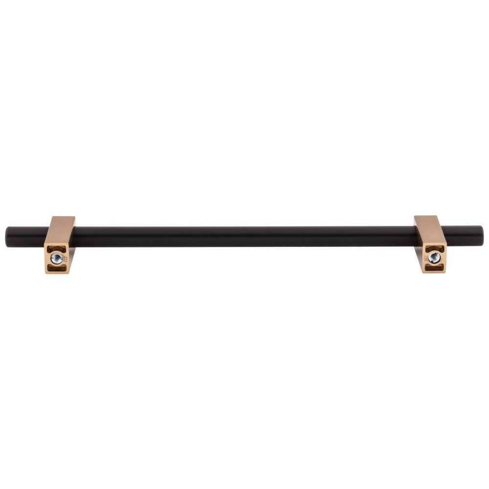 96 mm Center-to-Center Satin Nickel Larkin Cabinet Bar Pull