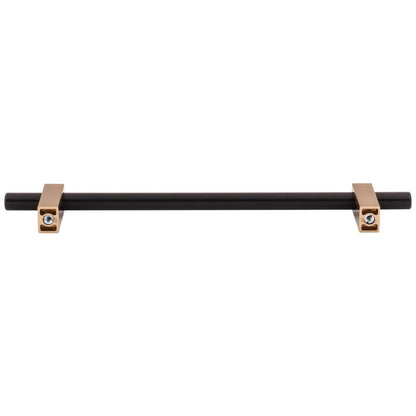 96 mm Center-to-Center Satin Nickel Larkin Cabinet Bar Pull
