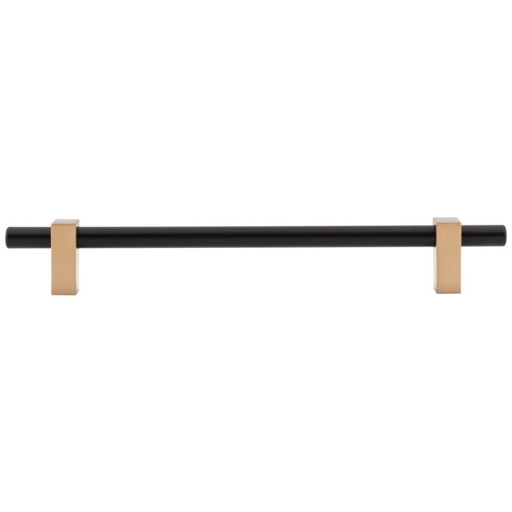 96 mm Center-to-Center Satin Nickel Larkin Cabinet Bar Pull