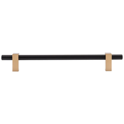 96 mm Center-to-Center Satin Nickel Larkin Cabinet Bar Pull