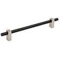 96 mm Center-to-Center Satin Nickel Larkin Cabinet Bar Pull
