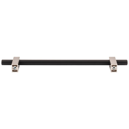 96 mm Center-to-Center Satin Nickel Larkin Cabinet Bar Pull