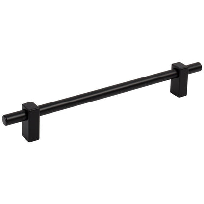 96 mm Center-to-Center Satin Nickel Larkin Cabinet Bar Pull