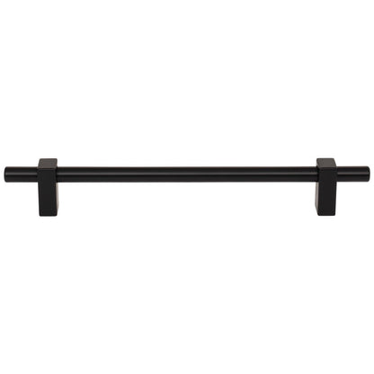 96 mm Center-to-Center Satin Nickel Larkin Cabinet Bar Pull