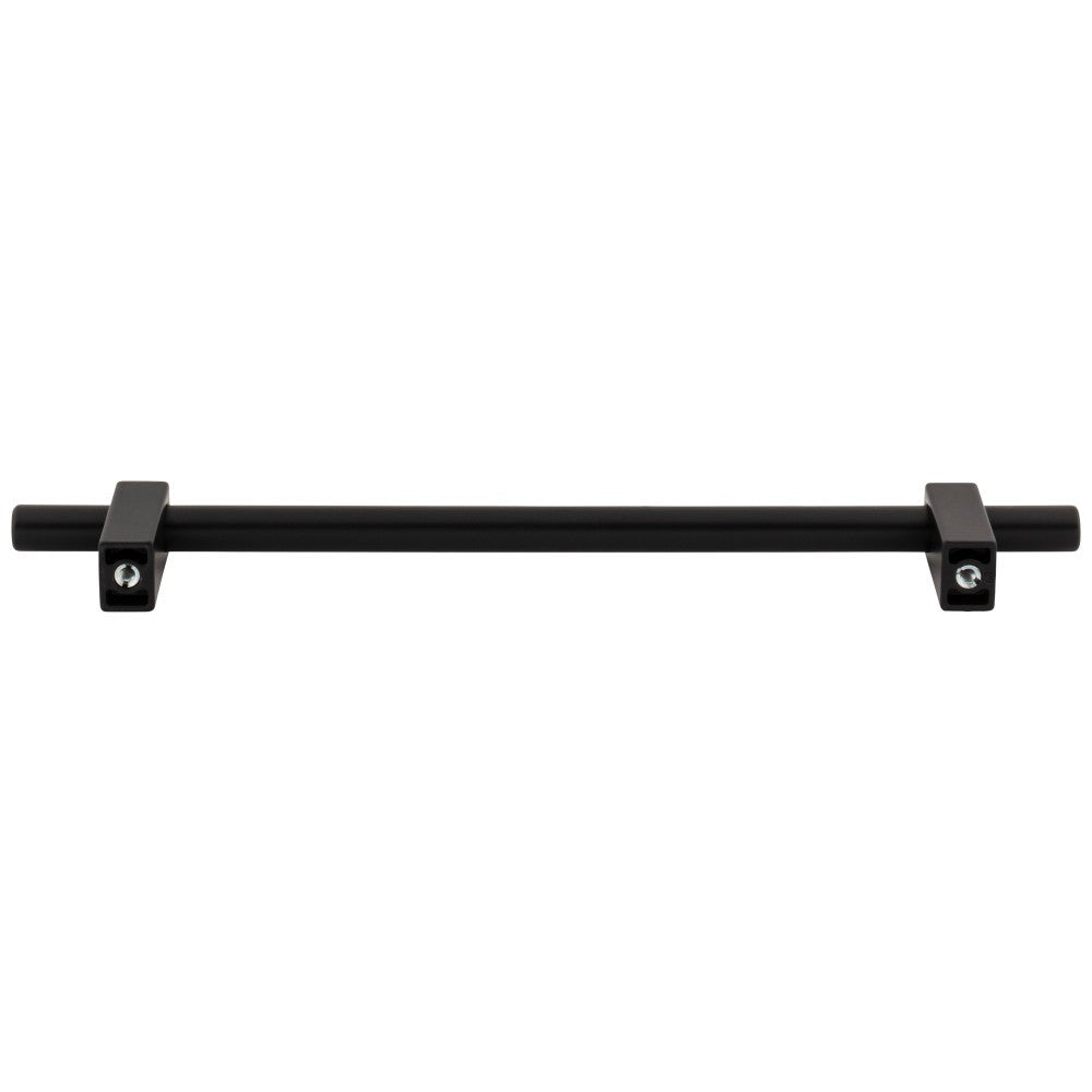 96 mm Center-to-Center Satin Nickel Larkin Cabinet Bar Pull