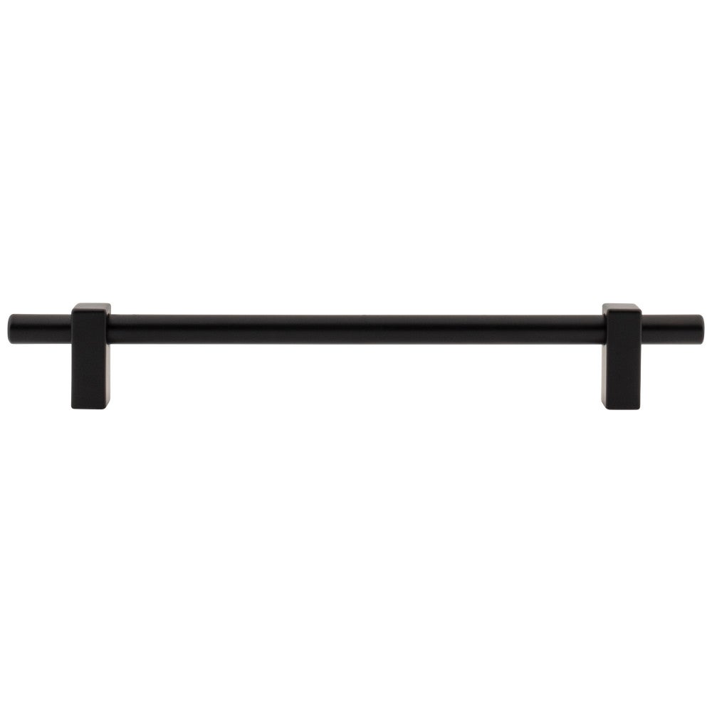 96 mm Center-to-Center Satin Nickel Larkin Cabinet Bar Pull