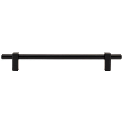 96 mm Center-to-Center Satin Nickel Larkin Cabinet Bar Pull