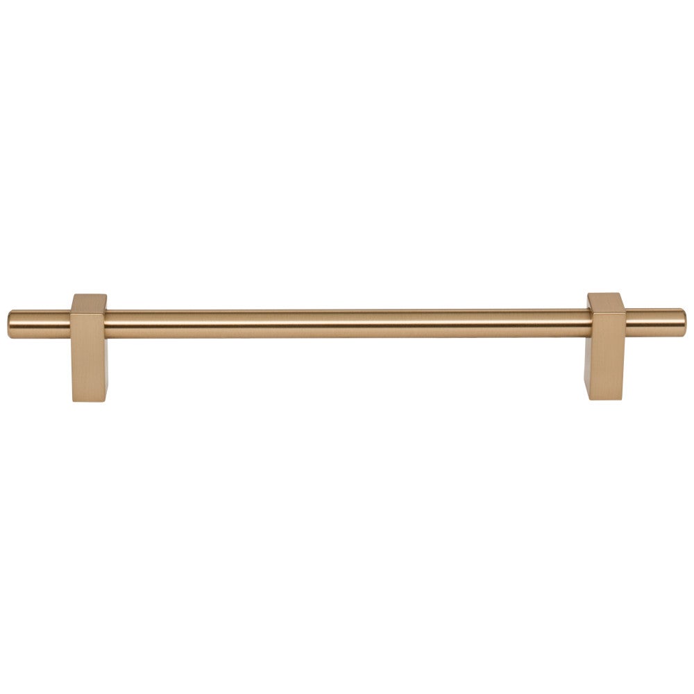 96 mm Center-to-Center Satin Nickel Larkin Cabinet Bar Pull
