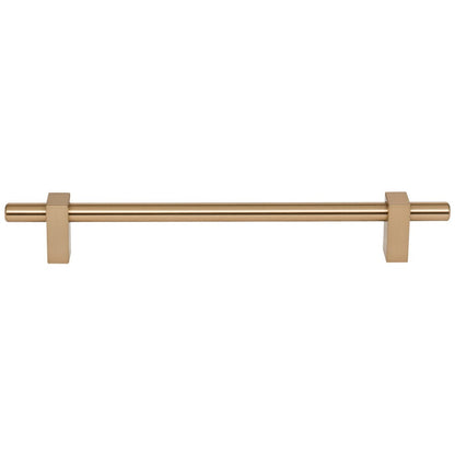 96 mm Center-to-Center Satin Nickel Larkin Cabinet Bar Pull