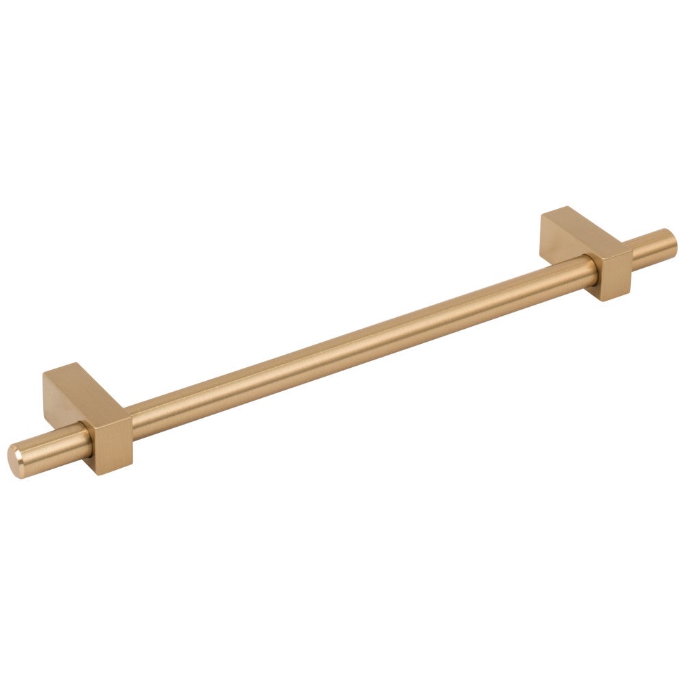 96 mm Center-to-Center Satin Nickel Larkin Cabinet Bar Pull