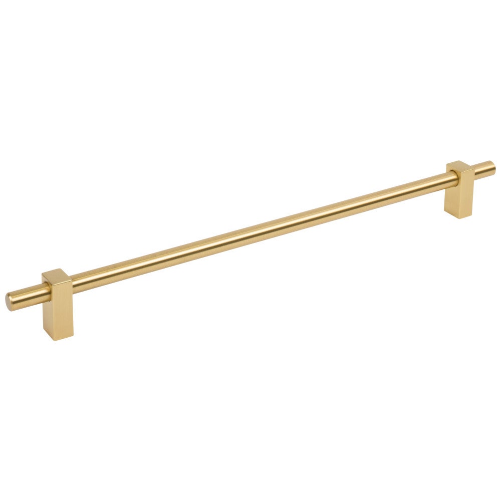 96 mm Center-to-Center Satin Nickel Larkin Cabinet Bar Pull
