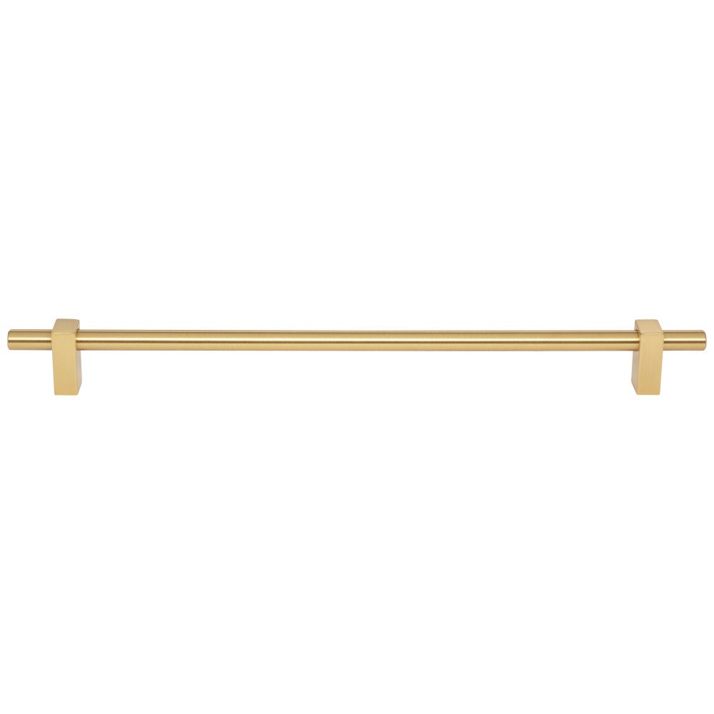 96 mm Center-to-Center Satin Nickel Larkin Cabinet Bar Pull