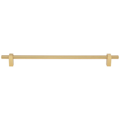 96 mm Center-to-Center Satin Nickel Larkin Cabinet Bar Pull