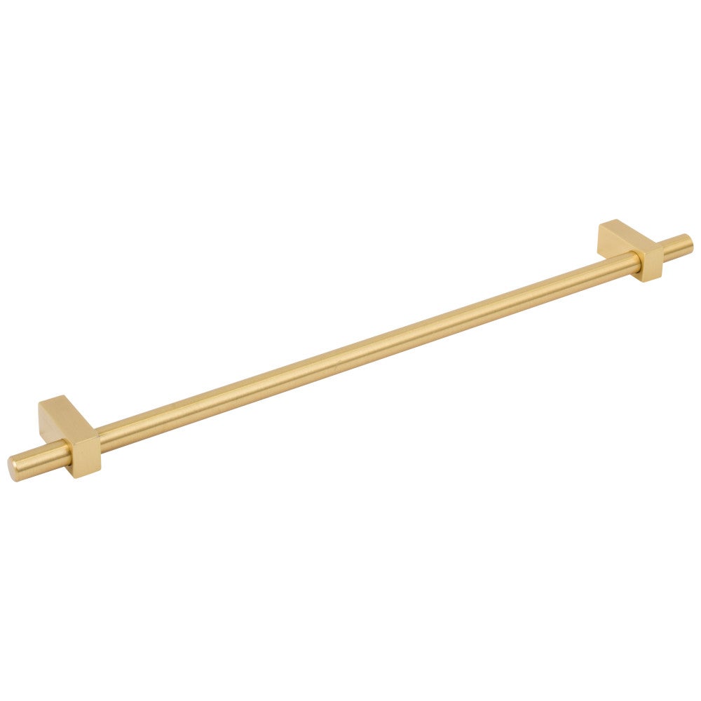 96 mm Center-to-Center Satin Nickel Larkin Cabinet Bar Pull