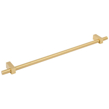 96 mm Center-to-Center Satin Nickel Larkin Cabinet Bar Pull
