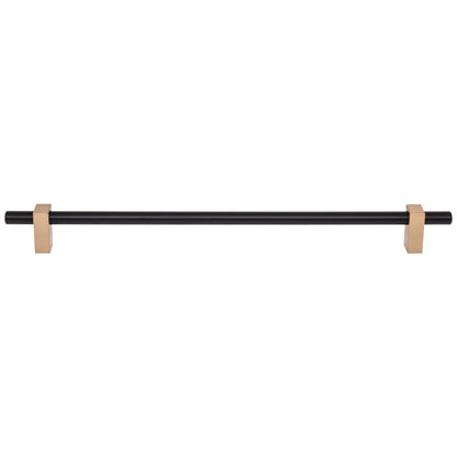 96 mm Center-to-Center Satin Nickel Larkin Cabinet Bar Pull