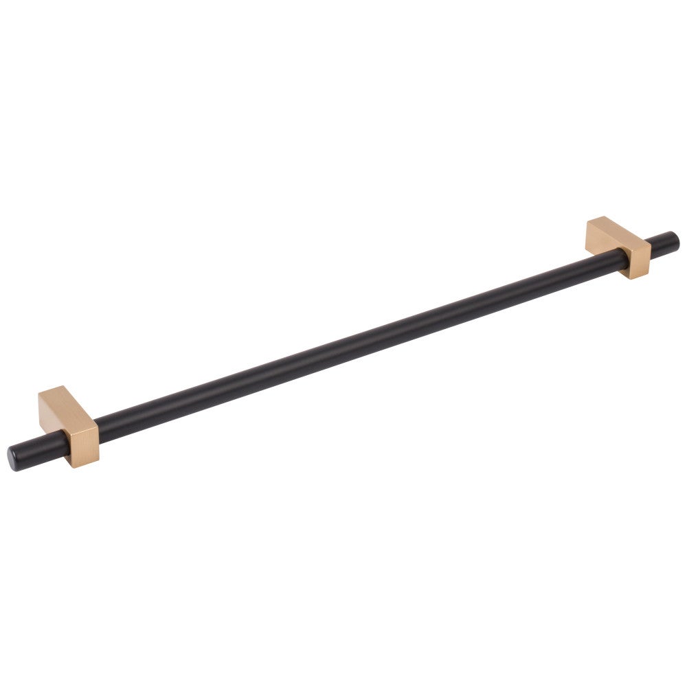 96 mm Center-to-Center Satin Nickel Larkin Cabinet Bar Pull