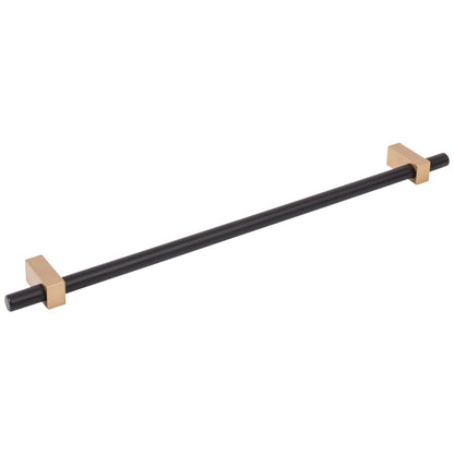 96 mm Center-to-Center Satin Nickel Larkin Cabinet Bar Pull