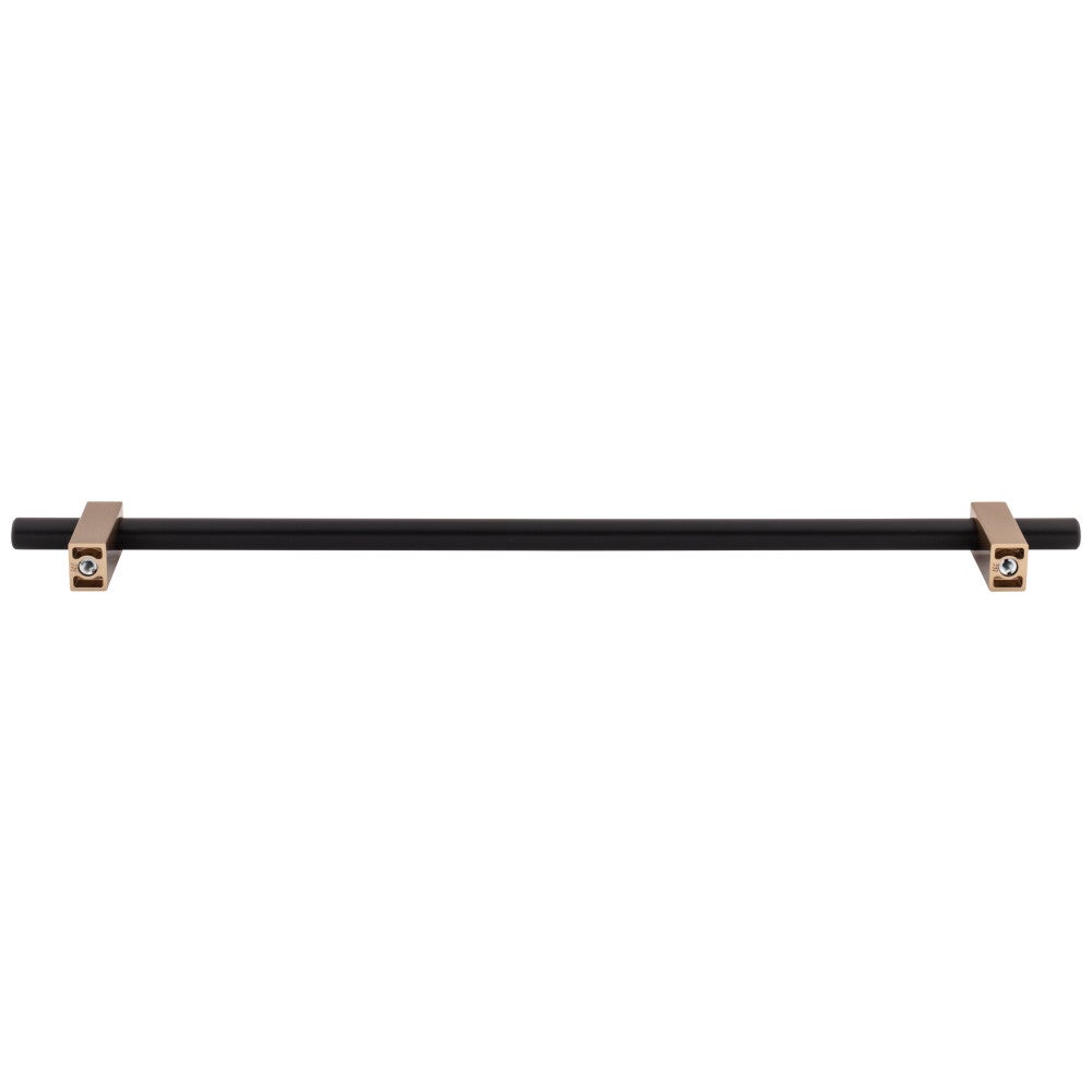 96 mm Center-to-Center Satin Nickel Larkin Cabinet Bar Pull