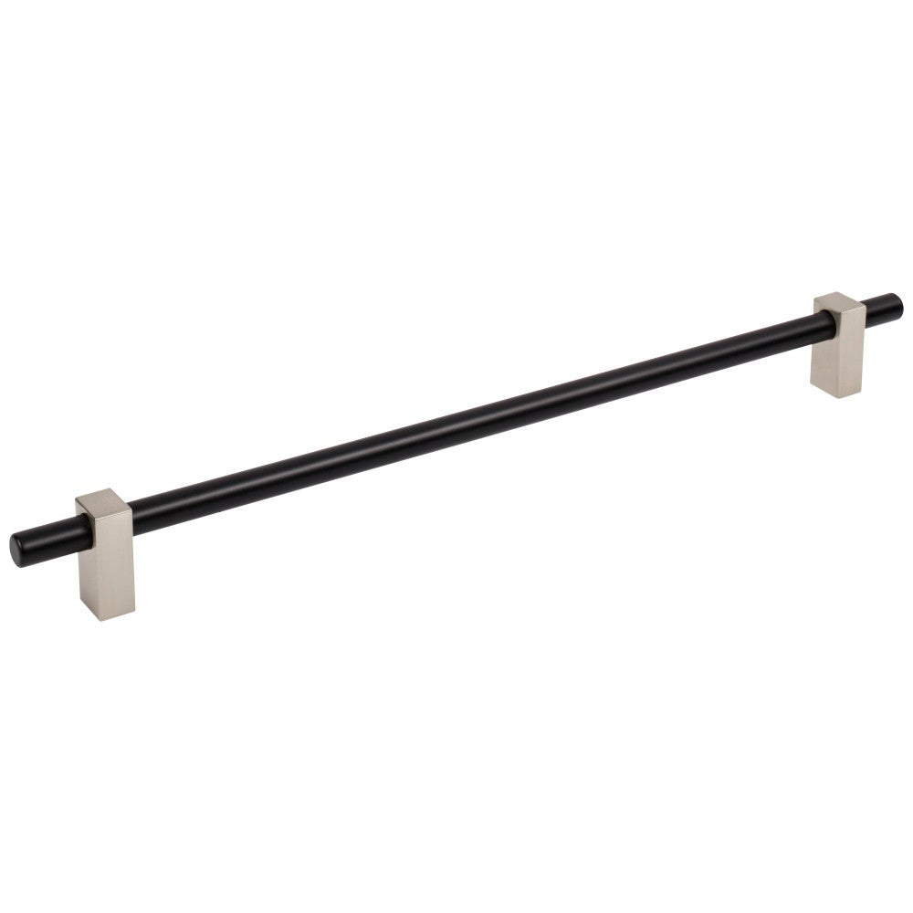 96 mm Center-to-Center Satin Nickel Larkin Cabinet Bar Pull
