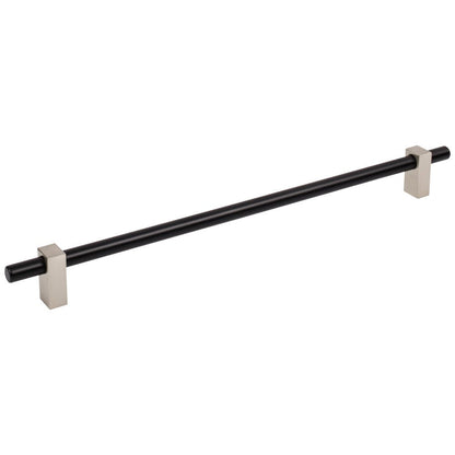 96 mm Center-to-Center Satin Nickel Larkin Cabinet Bar Pull