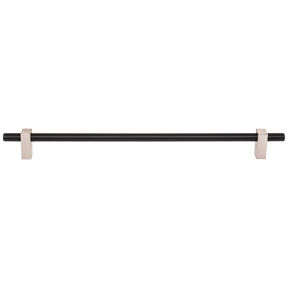 96 mm Center-to-Center Satin Nickel Larkin Cabinet Bar Pull